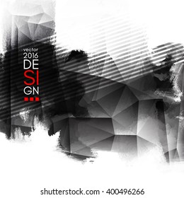 Abstract Ink Decoration. Splatter Border Design. Ink Splatter Decoration. Abstract Ink Border. Splatter Decoration Design. Vector Illustration.