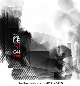 Abstract Ink Decoration. Splatter Border Design. Ink Splatter Decoration. Abstract Ink Border. Splatter Decoration Design. Vector Illustration.