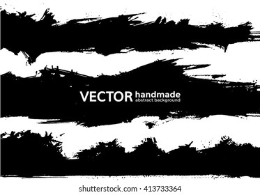 grunge title bar images stock photos vectors shutterstock https www shutterstock com image vector abstract ink grunge shapes design elements 413733364