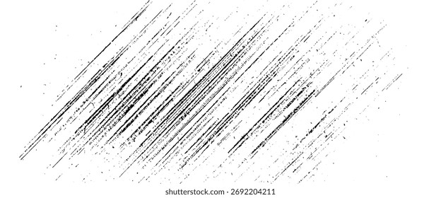 Textura de líneas de tinta Abstractas Fondo de trazo de pincel negro mínimo