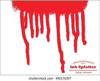 Abstract Ink splash background