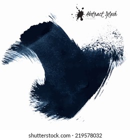 Abstract ink splashes