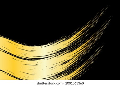 abstract ink splashes vector illustration