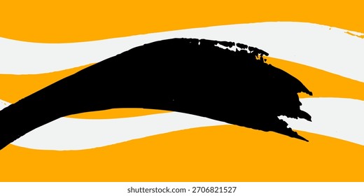 Ilustración vectorial de salpicaduras de tinta abstracta

