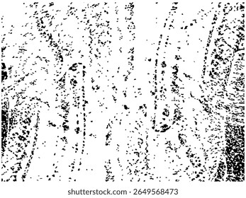 Abstract Ink Splatter Texture Vector