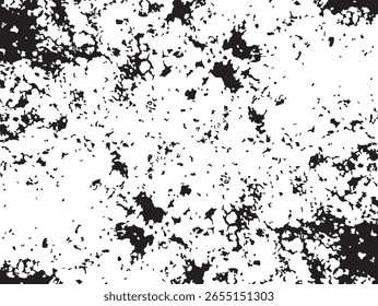 Abstract Ink Splatter Texture Vector