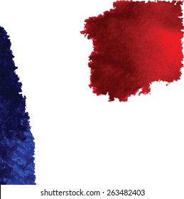 Abstract ink stains. Art vector background. Elements for creative design.
