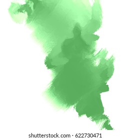 Abstract inkblot background. Color grunge paint design. Vector illustration.