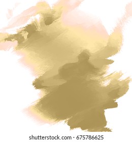 Abstract inkblot background. Color grunge paint design. Vector illustration.