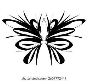 abstract insect ornament decorations vector design