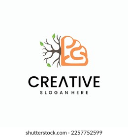 concepto de logotipo de inspiración abstracta con bombilla de luz diseño de vectores de logotipo de casa amigable con el medio ambiente
