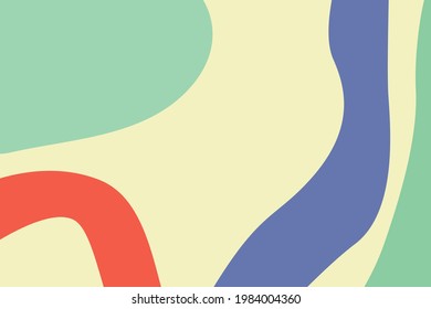 Abstract inspired by children's drawings.