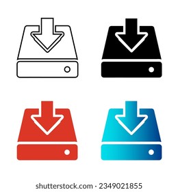 Resumen Instalar Silhouette de Software Ilustración, puede ser utilizado para diseños de negocios, presentaciones o cualquier diseño adecuado.