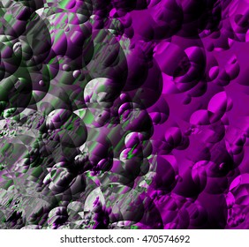 Abstract of interference on the screen