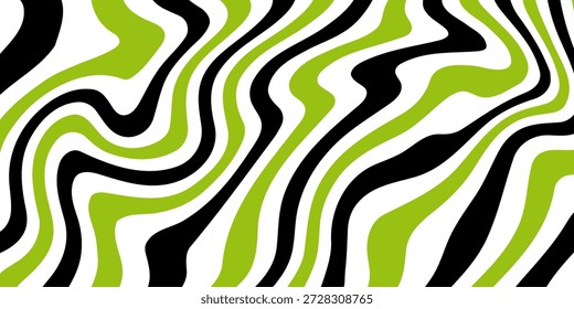 Interior abstrato do futuro em um estilo minimalista com escultura verde. Vista noturna . Formação arquitetônica. Ilustração e renderização 3D