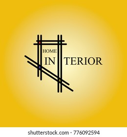 abstract interior logo design