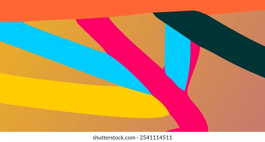 abstract interior trendy wall wallpaper as a vector illustration, ready for print.