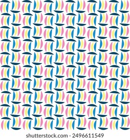 Abstract interior wall colorful Pattern vector design template object