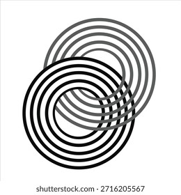 Ilustração abstrata de vetor de elementos de design geométrico, gráficos, tecnologia, conexão, parceria e design geométrico moderno
