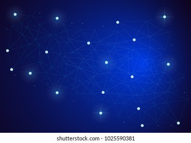 abstract internet connection network technology graphic design. concept background
