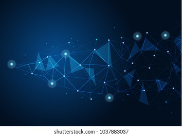 abstract internet connection network technology graphic design. concept background