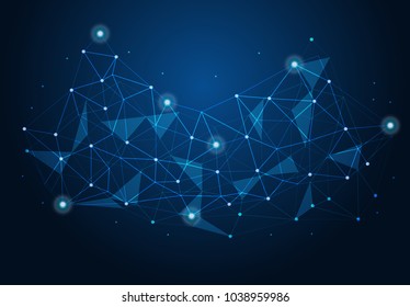 abstract internet connection network technology graphic design. concept background