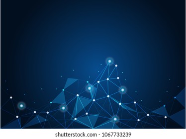 abstract internet connection network technology graphic design. concept background