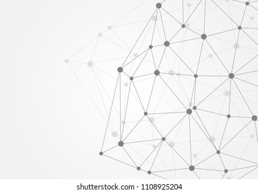 abstract internet connection network technology graphic design. concept background