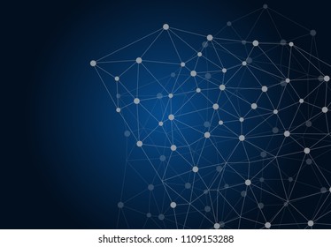 abstract internet connection network technology graphic design. concept background