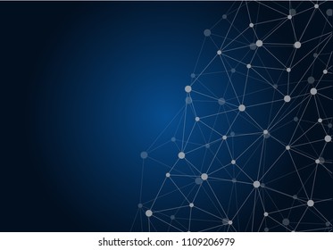 abstract internet connection network technology graphic design. concept background