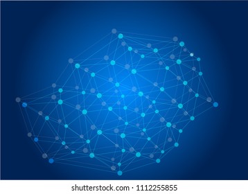 abstract internet connection network technology background.graphic design vector