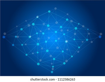 abstract internet connection network technology background.graphic design vector