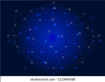 abstract internet connection network technology background.graphic design vector
