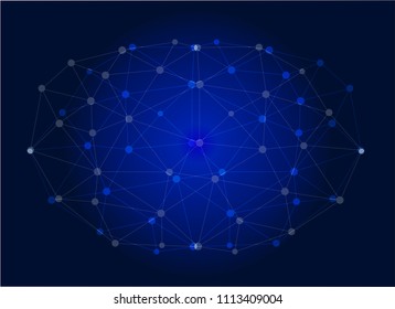 abstract internet connection network technology background.graphic design vector