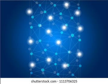 abstract internet connection network technology background.graphic design vector