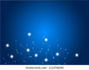abstract internet connection network technology background.graphic design vector