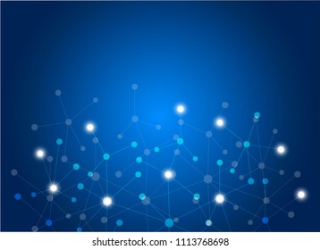 abstract internet connection network technology background.graphic design vector