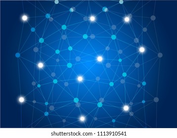 abstract internet connection network technology background.graphic design vector
