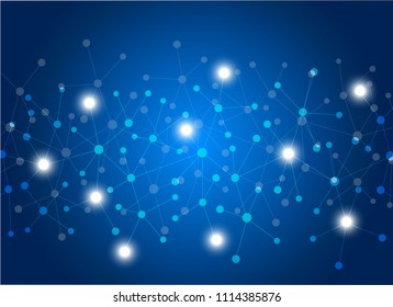 abstract internet connection network technology background.graphic design vector