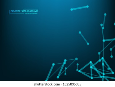 abstract internet connection network technology graphic design. concept background