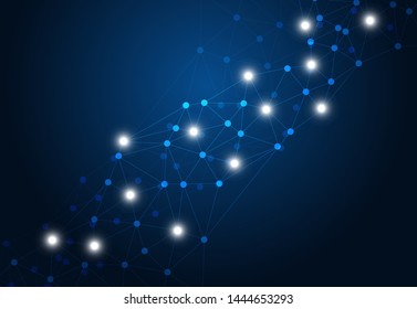 abstract internet connection network technology graphic design. concept background