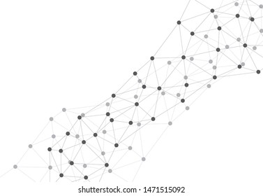 abstract internet connection network technology graphic design. concept background