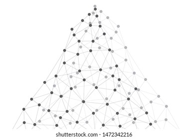 abstract internet connection network technology graphic design. concept background