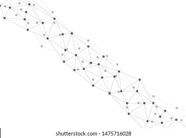 abstract internet connection network technology graphic design. concept background