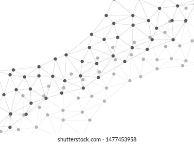 abstract internet connection network technology graphic design. concept background