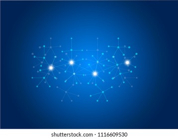 abstract internet connection network technology.line graphic design vector.digital concept background