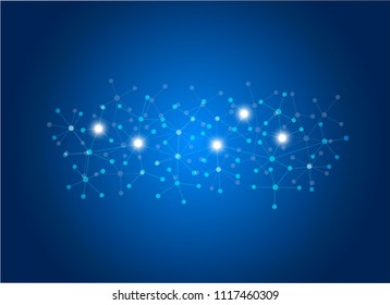 abstract internet connection network technology.line graphic design vector.digital concept background