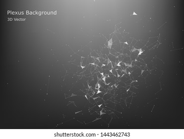 Abstract Internet connection and technology graphic design. 