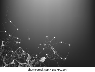 Abstract Internet connection and technology graphic design.