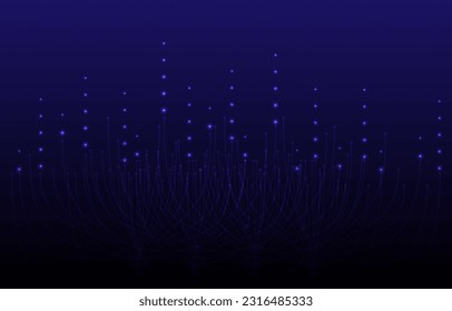 Abstract internet network connection geometric digital futuristic .molecule connected lines with dots technology background EP.1.Elements Isolated vector illustration. and graphic technology  Science 